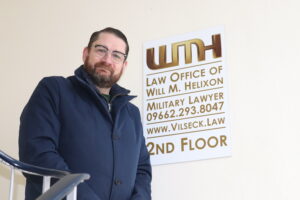 Law Office of Will M. Helixon, military lawyer and court-martial defense lawyer providing representation in Germany [Vilseck, Grafenwoehr, Ansbach, Baumholder, Kaiserslautern, Wiesbaden, Stuttgart, Landsthul, Spangdahlem, Hohenfels, Ramstein], Italy [Vicenza, Aviano, Sigonella, Naples], the United Kingdom, The Netherlands, Belgium, Greece, Portugal, and Spain