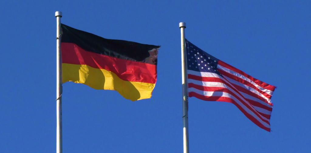 The German and American flag flying above the Landstuhl Regional Medical Center (LRMC) in Landstuhl, Germany. Military Lawyer, Administrative Separation Board Lawyer and The Warrior Advocate, Will M. Helixon, founder of the Law Office of Will M. Helixon and leader of the Warrior Law Team, successfully retained the Army Ranger from an 75th Ranger Regiment, who served at Landstuhl Regional Medical Center (LRMC) Germany, in a Separation Board at Fort Moore, Georgia.