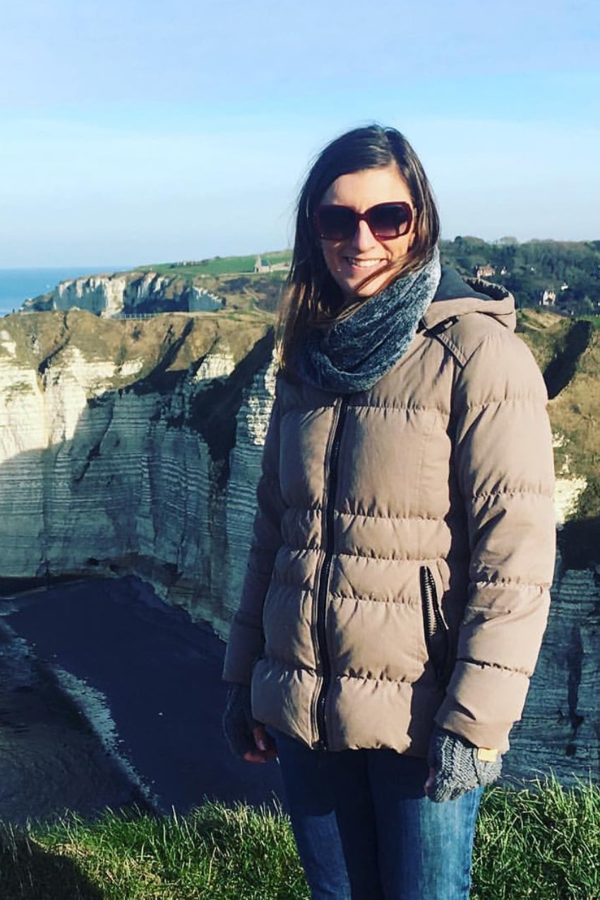 Regan Kulhavy, VA disability lawyer at coastal cliffs