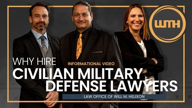 Why Hire a Civilian Military Defense Lawyers Instead of Military Defense Counsel?